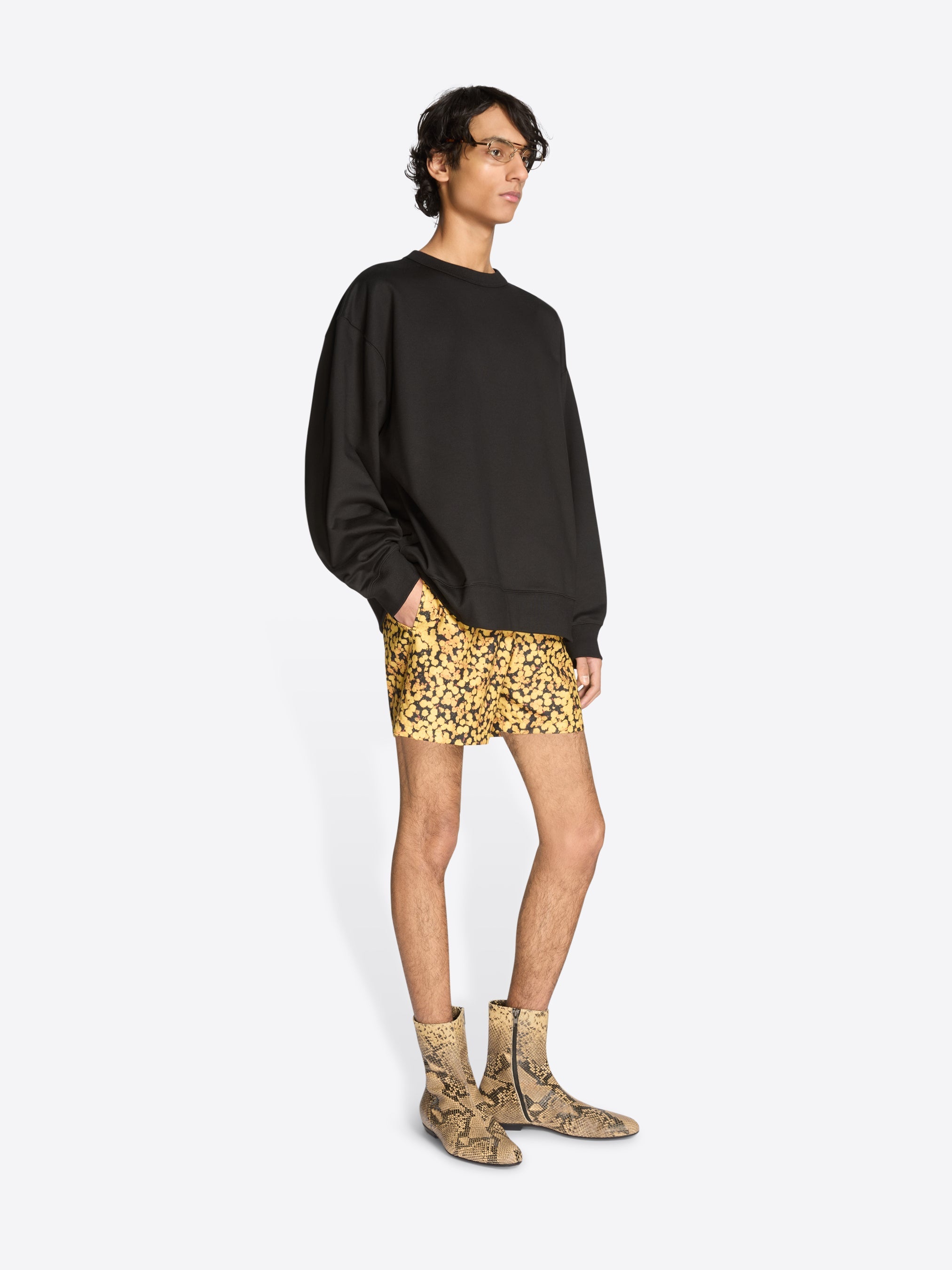 Oversized Cotton Sweatshirt