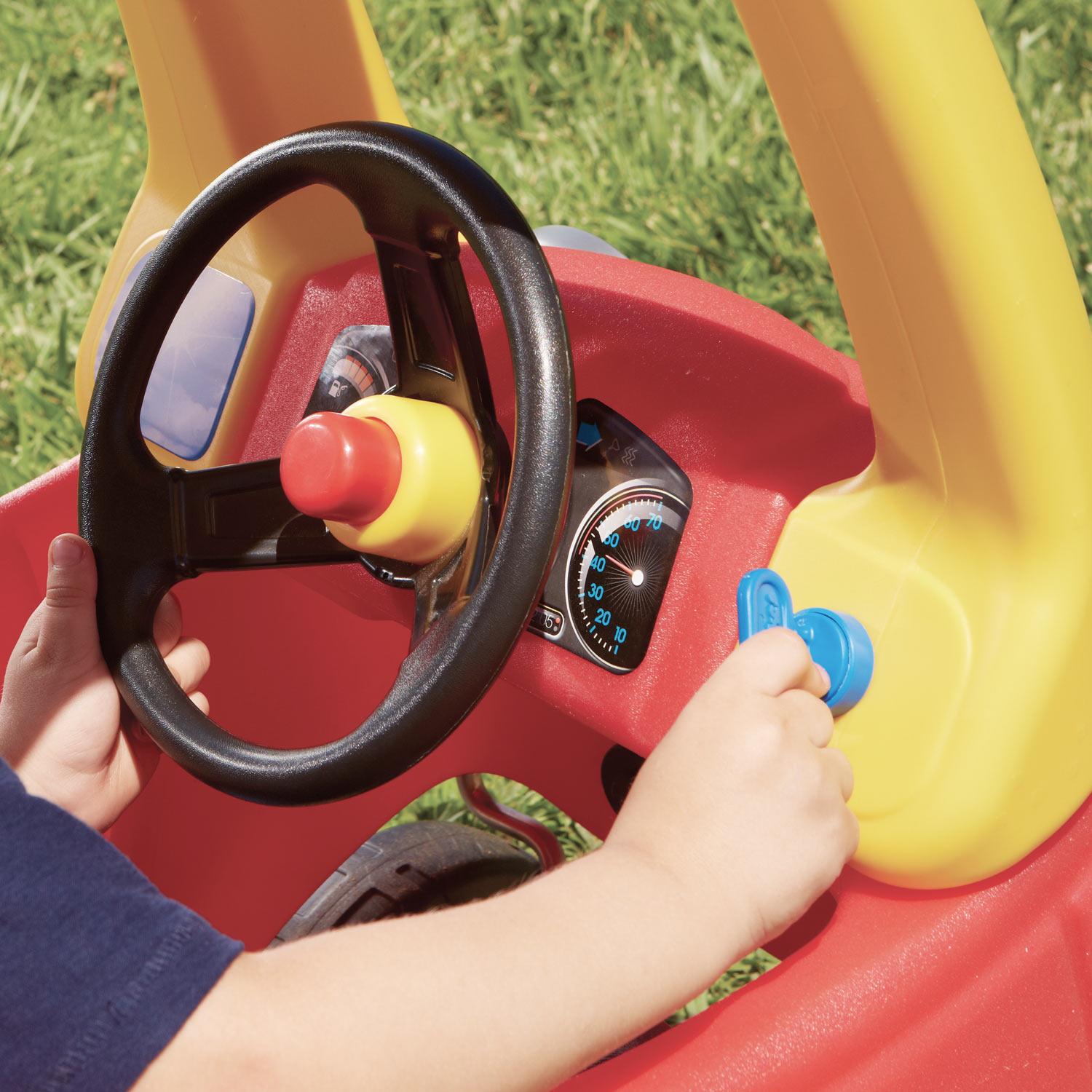 Cozy Coupe - Classic Ride-On Car with Removable Floorboard for Indoor and Outdoor Riding Adventures