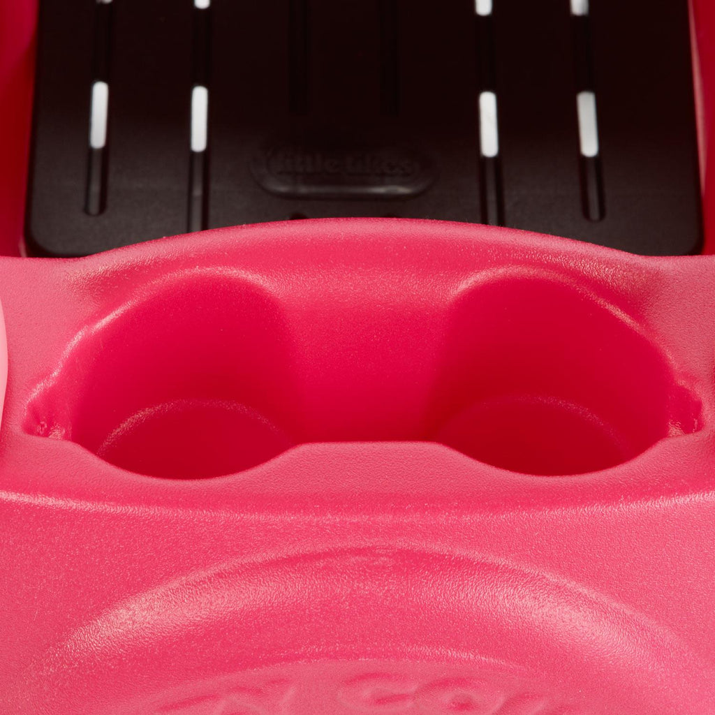 Princess Cozy Coupe - Pink Ride-On Car with Parent Push Handle for Growing Toddler Riding Adventures