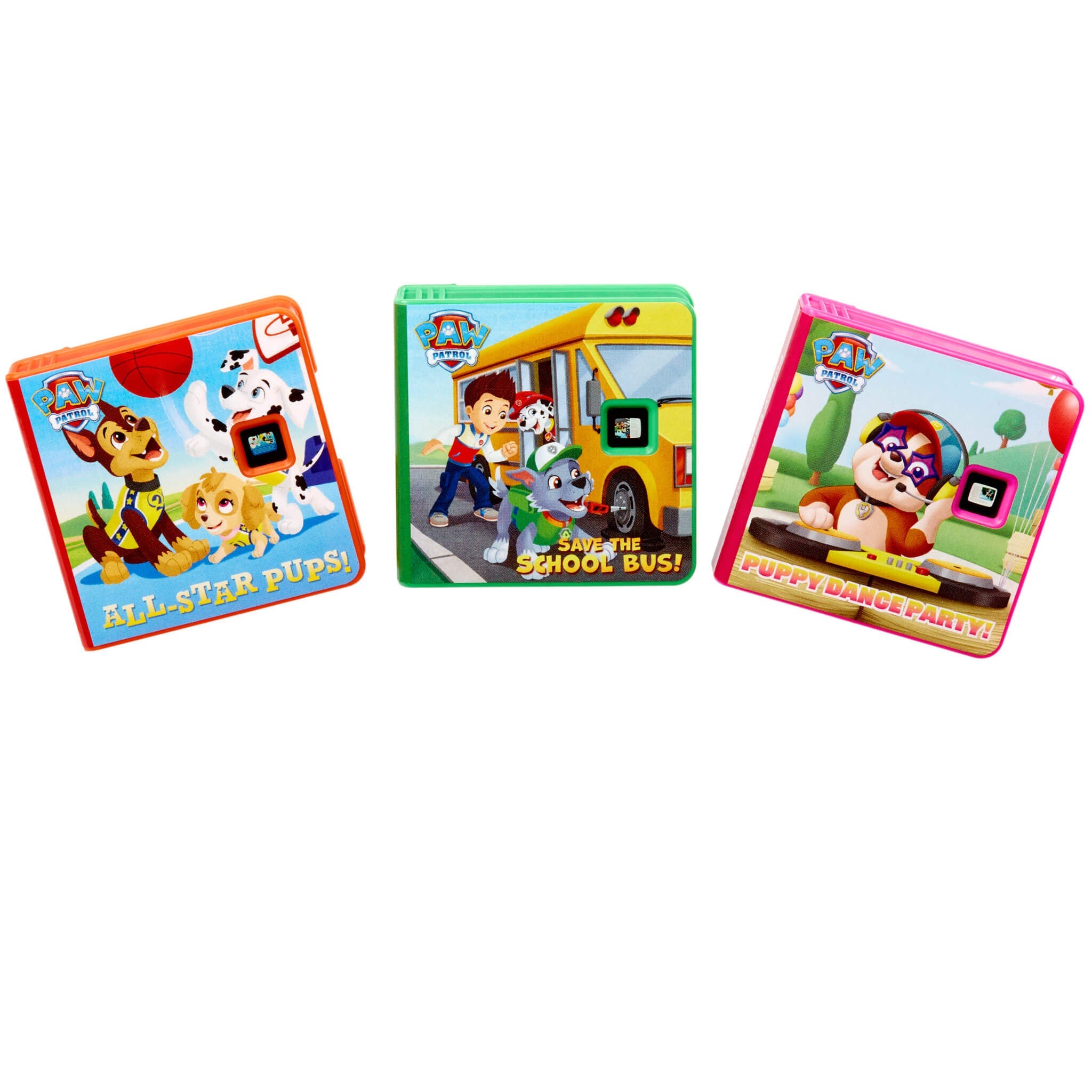 Story Dream Machine Paramount PAW Patrol Hero Collection - Three-Story Projector Pack with Chase Character for Interactive Storytime and Read-Along Play