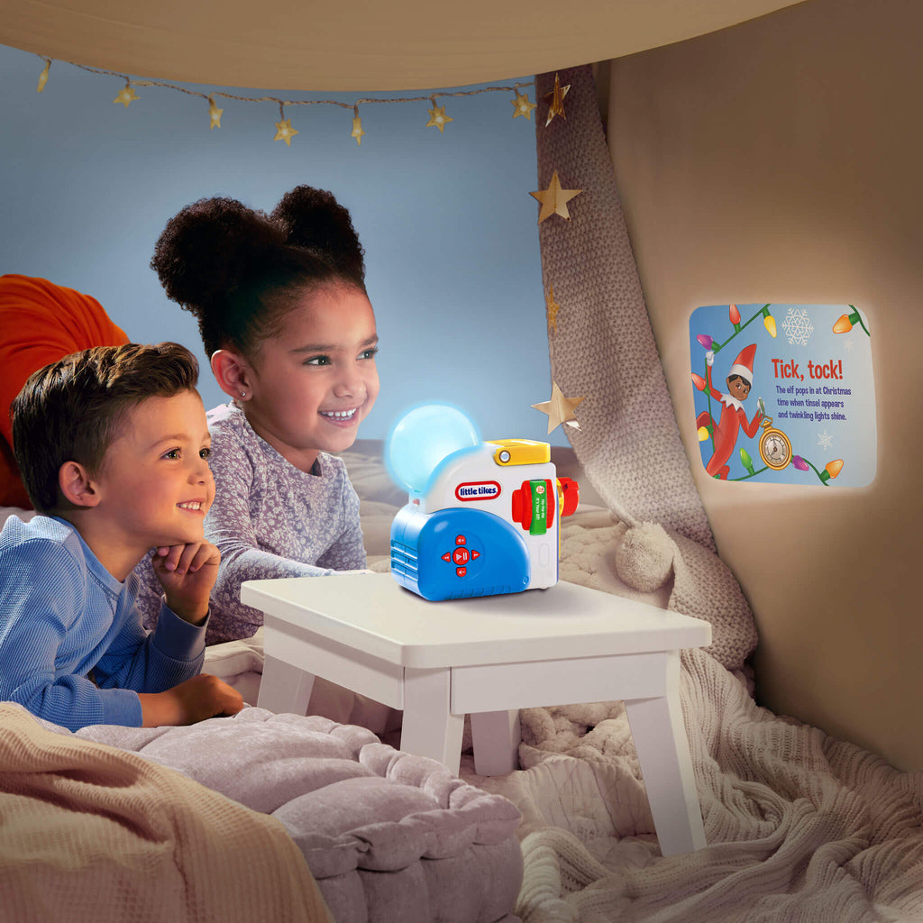 Story Dream Machine The Elf on the Shelf Santaverse North Pole Friends Collection - Holiday Story Projector Collection with Character for Seasonal Read-Along Storytime