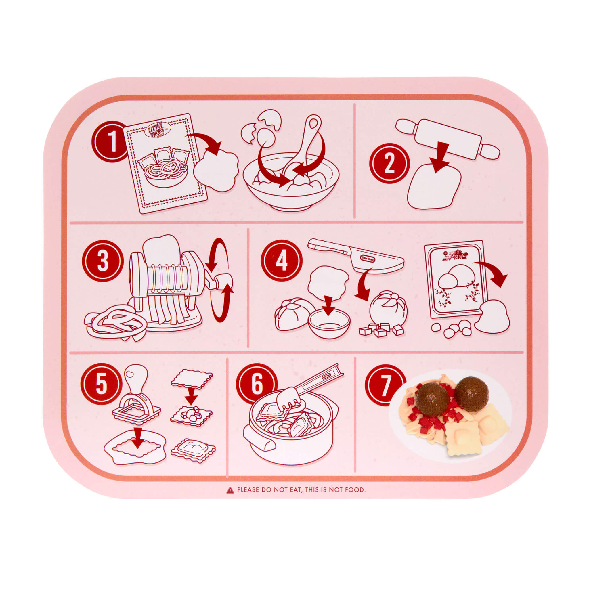Creative Chefs Italian Restaurant Kit - Restaurant Play Set with Pasta Maker and Recipe Cards for Pretend Pasta Making and Restaurant Role Play