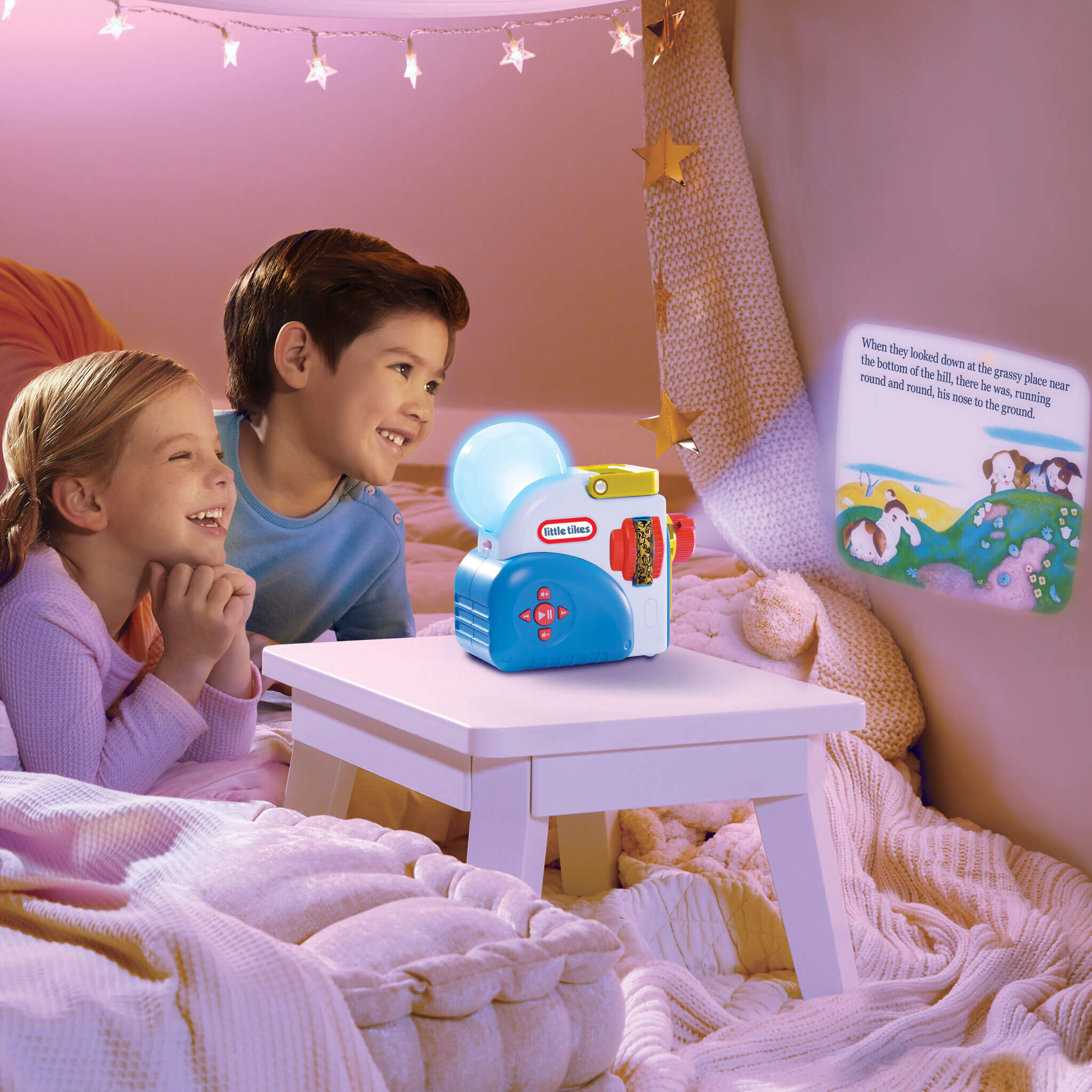 Story Dream Machine Little Golden Book Starter Pack - Projector Starter Set with Three Classic Stories for Projected Storytime at Home or On the Go