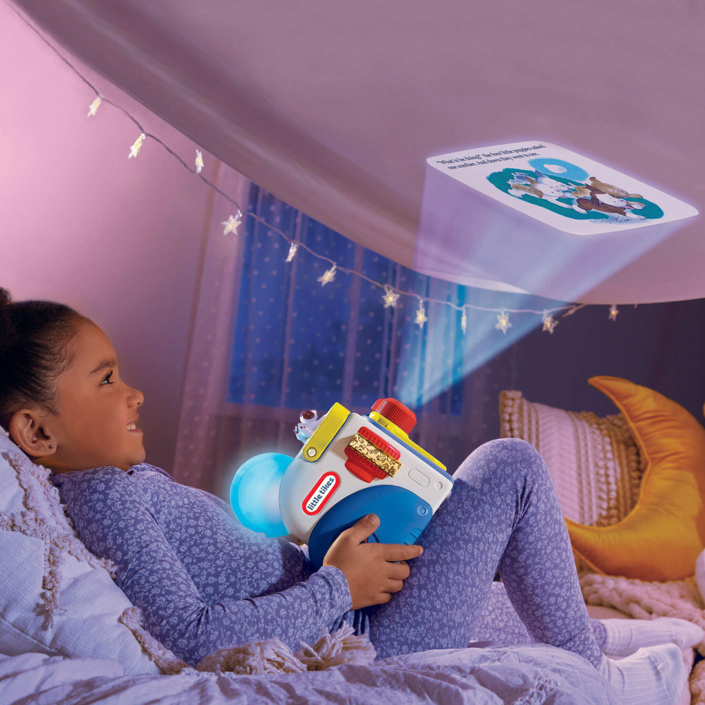 Story Dream Machine Little Golden Book Starter Pack - Projector Starter Set with Three Classic Stories for Projected Storytime at Home or On the Go