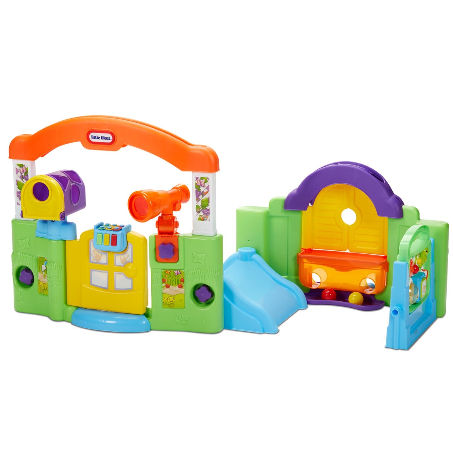 Activity Garden - Convertible Infant Activity Center with Two Play Modes for Sensory Discovery and Early Play